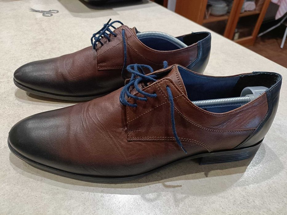 Męskie eleganckie buty Nikopol roz. 44