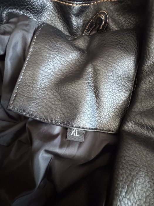 Kurtka meska skorzana motocyklowa