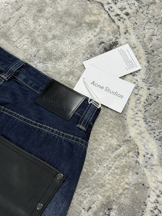 Джинсы Acne Studios loose fit jeans 2023 акне студио baggy широкие