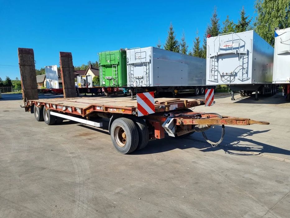 Goldhofer Przyczepa Niskopodwoziowa 8,30 m Najazdy Poszerzana 2005 rok