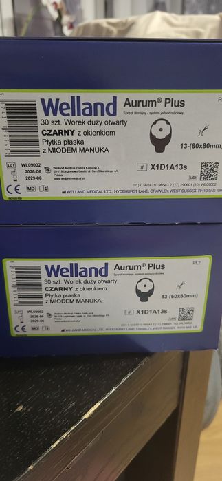 Worki stomijne Welland czarnec2 opak