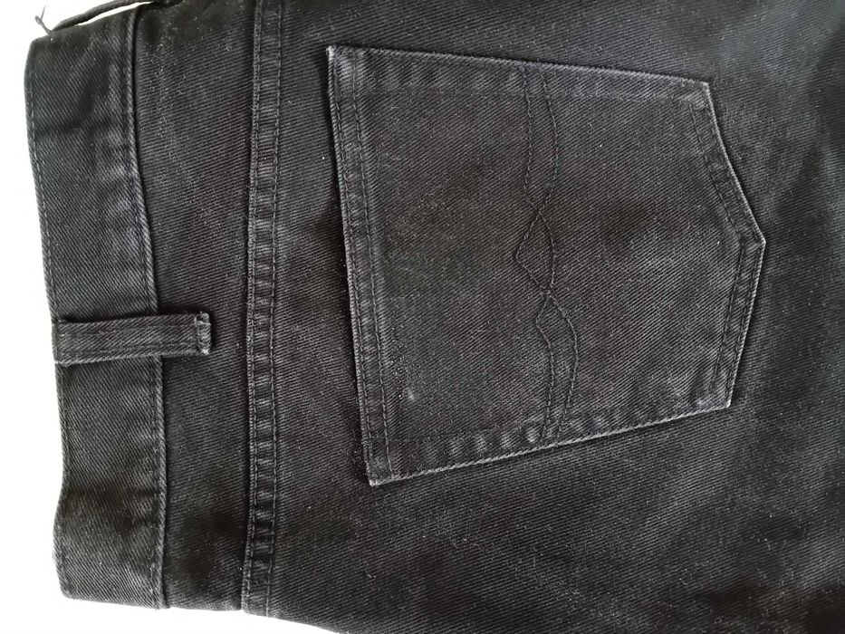 Oryginalne czarne jeansy Jinglers, na wysokiego pana