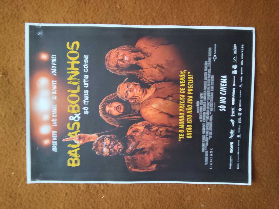 Cartazes promocionais de cinema - lote 4 - portes incluidos