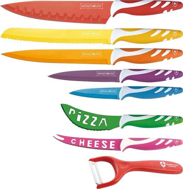 Komplet noży w pudełku Royalty Line 7 szt