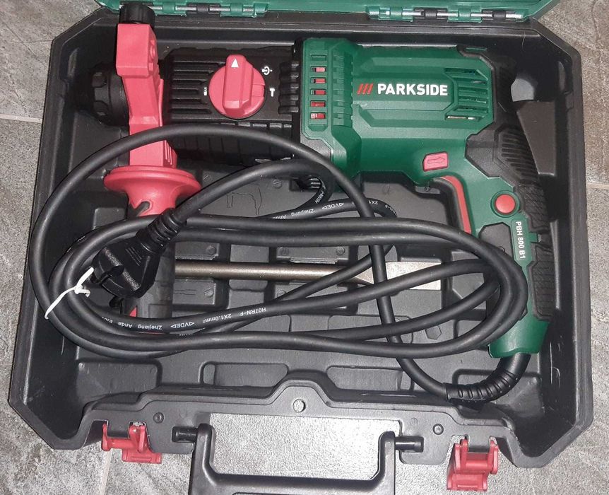 Parkside Młotowiertarka 800W SDS Plus Młot Udar Wiertarka udarowa