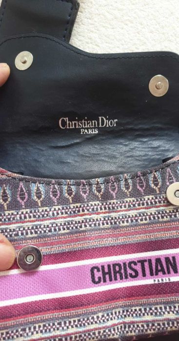Damska podwójna torebka Christian Dior