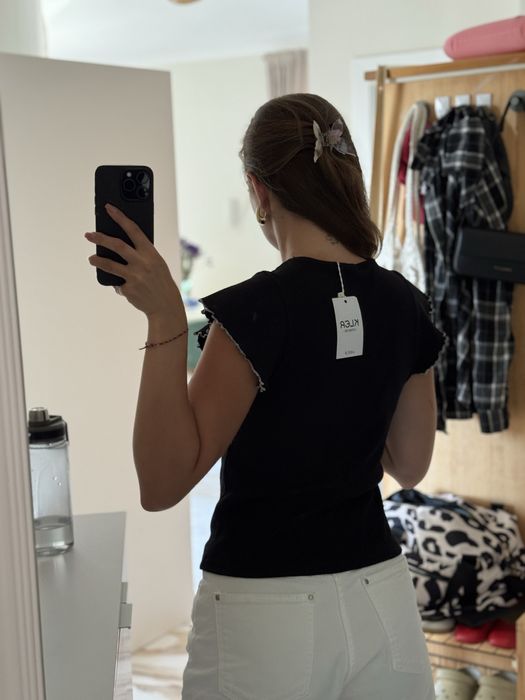 Кофтинка рубчик чорна