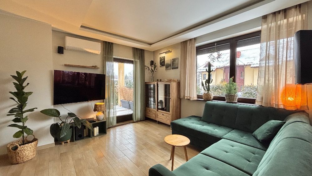 4 pokojowe przytulne mieszkanie + taras/garaż