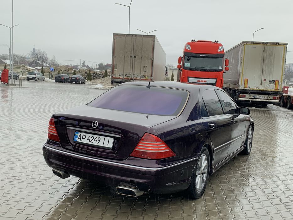 Mercedes-Benz S500 LONG 5.0 Газ / Бензин   W220