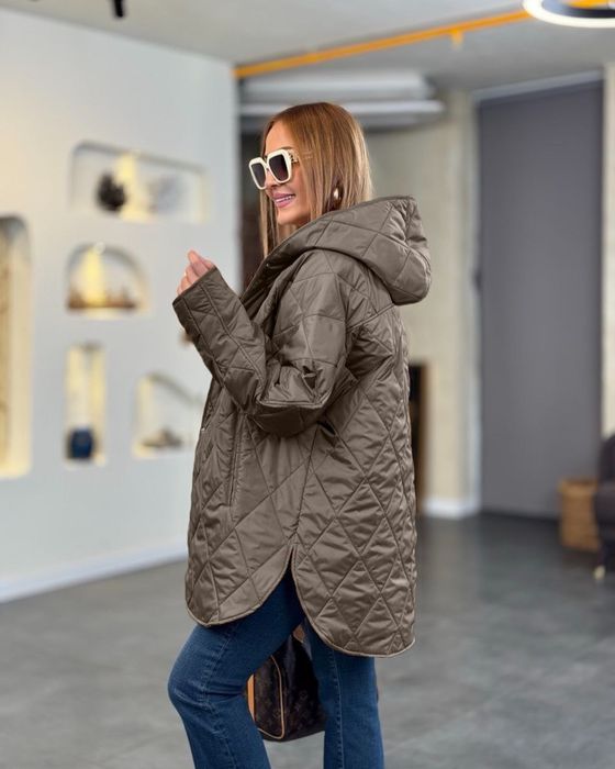 Жіноча весняна куртка 48-50 52-54 56-58 60-62