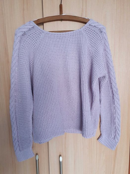 Fioletowy sweter, Pull & Bear