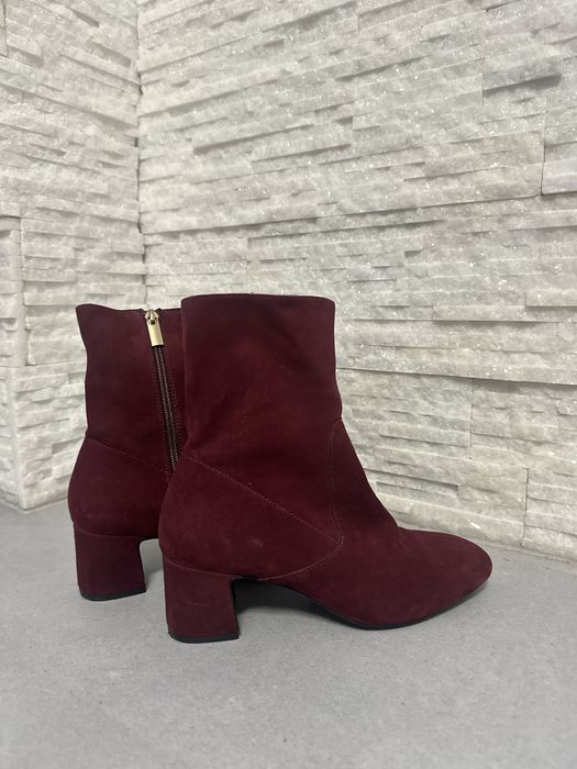 Zamszowe botki Ochnik