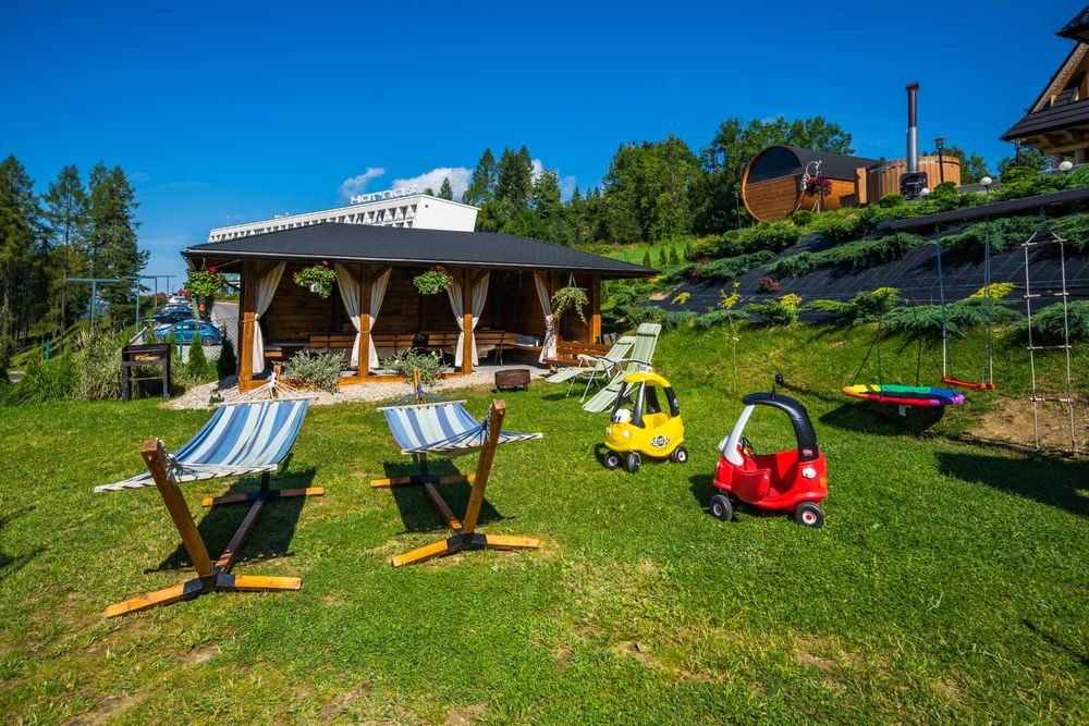 Domki-Apartamenty 4 min na Termy, widoki na Tatry, sauna i balia wodna