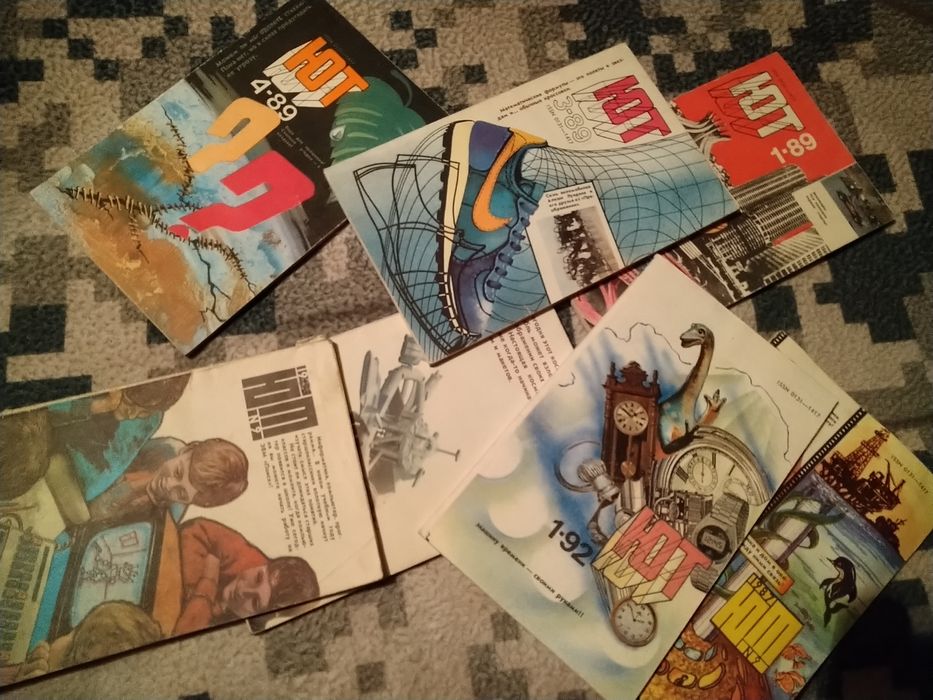 Продам журнали юний технік мобіла і мото