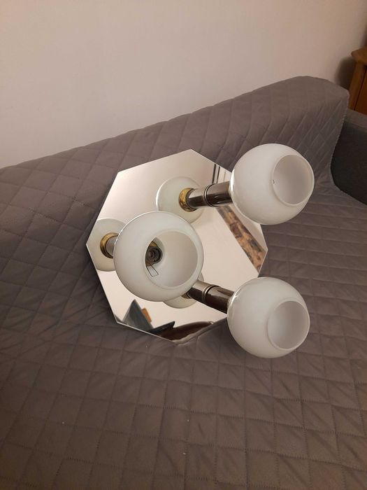 sprzedam lampę pokojową z lustrem