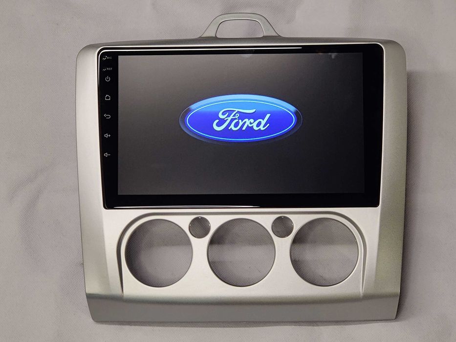 Rádio 2 DIN FORD Focus mk2 mk3 AC Manual - Android 13 Wifi GPS - Novo
