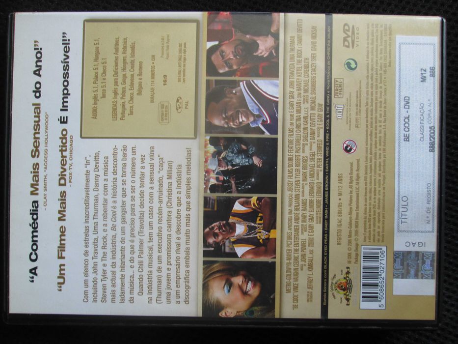Be Cool, com Harvey Keitel, Uma Thurman, John Travolta