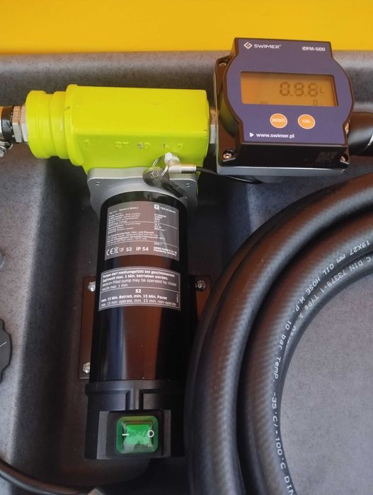 Zbiornik mobilny 400L Swimer - zasilany 12V lub 24V Tecalemit