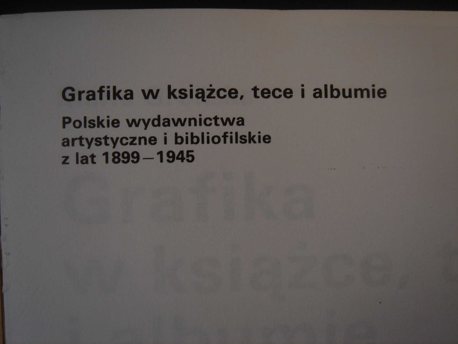 Grafika w książce , tece i albumie Maria Grońska