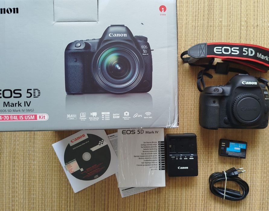Canon 5d Mark IV 123 mil disparos
