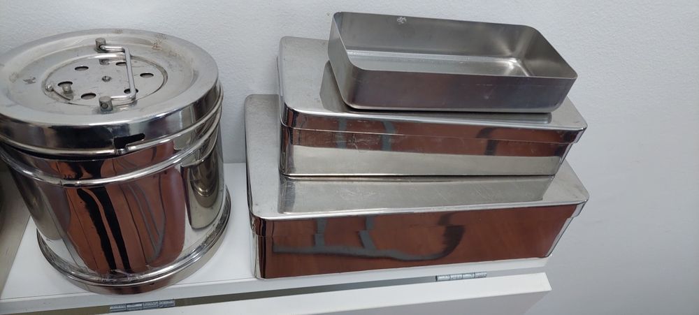 Esterelização médico cirúrgico inox bom estado