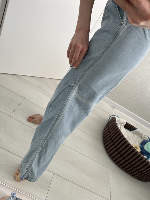 Джинси карго прямі довгі