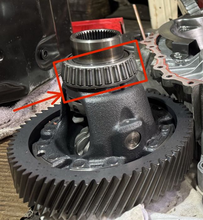 Подшипник Mazda АКПП диференціала новий оригінал FZ01-27-350: 1