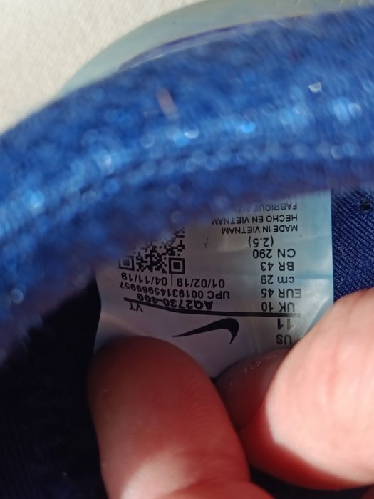 чоловічі кросівки Nike Joyride Run Flyknit у синьому кольорі. 45 розмір

eBay
 +1