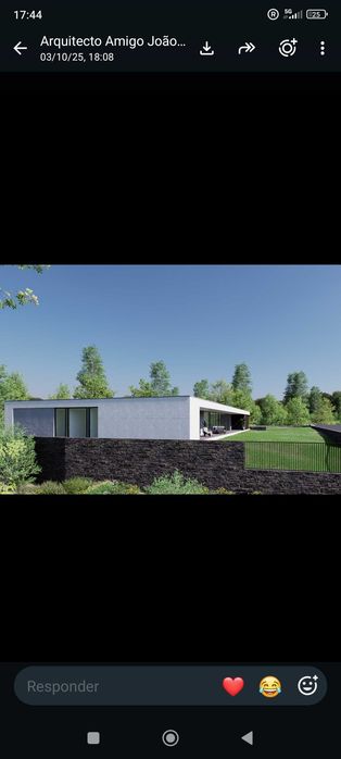 Terreno com projecto aprovado