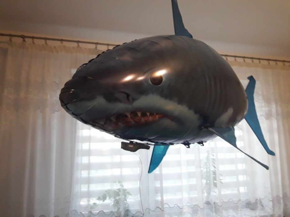Air Swimmers, Balon Latająca ryba Nemo i Rekin, sterowana zabawka