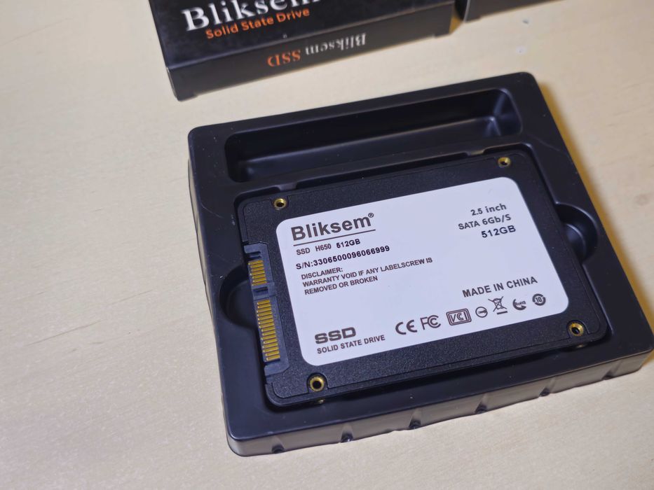 SSD 2.5" 512Gb Bliksem Solid State Drive НОВИЙ