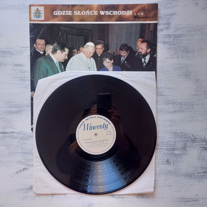 Komplet płyt z PRL-u