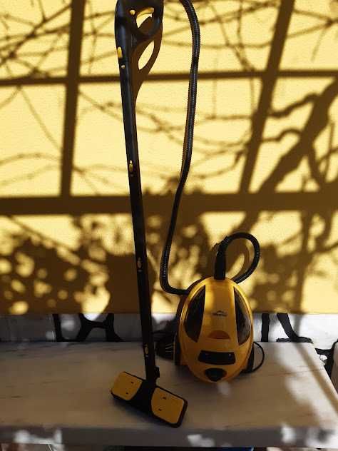 Vaporeta com ferro e aspirador