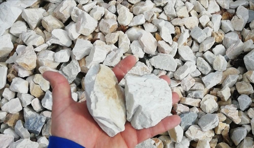 Grys biały Biała Marianna kamień naturalny dolomit tona z dostawą+głaz