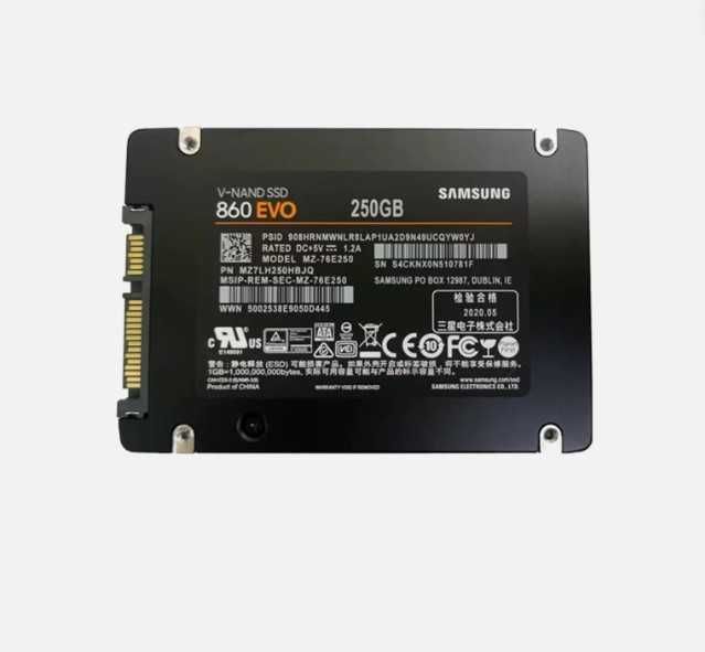 SSD диск Samsung 860 Evo-Series 250GB 2.5" V-NAND (MLC) СТАН НОВИХ