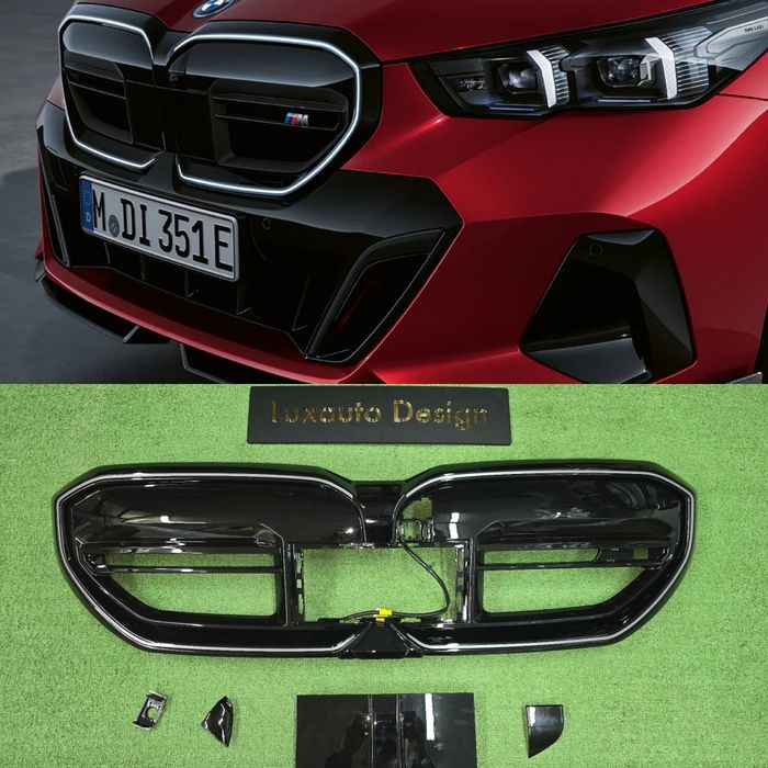 Решетка радиатора с подсветкой М5 М performance для BMW 5 G60