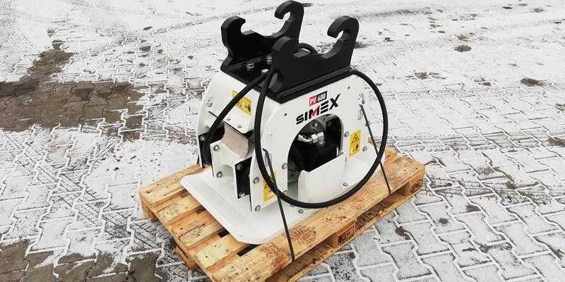 Zagęszczarka Simex PV600 dla koparek 6-12 ton