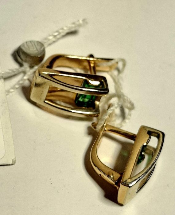 Сережки   золоті