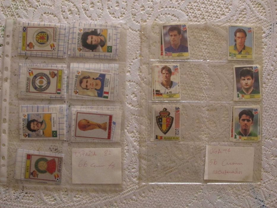 cadernetas e cromos de coleções antigas