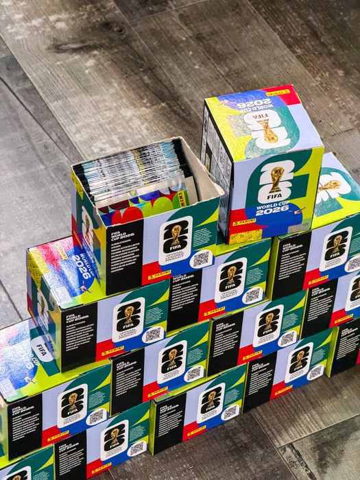 Cadernetas e cromos mundial 2026