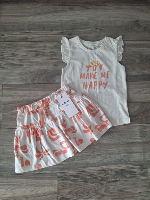 Komplet dziewczęcy nowy 98/104