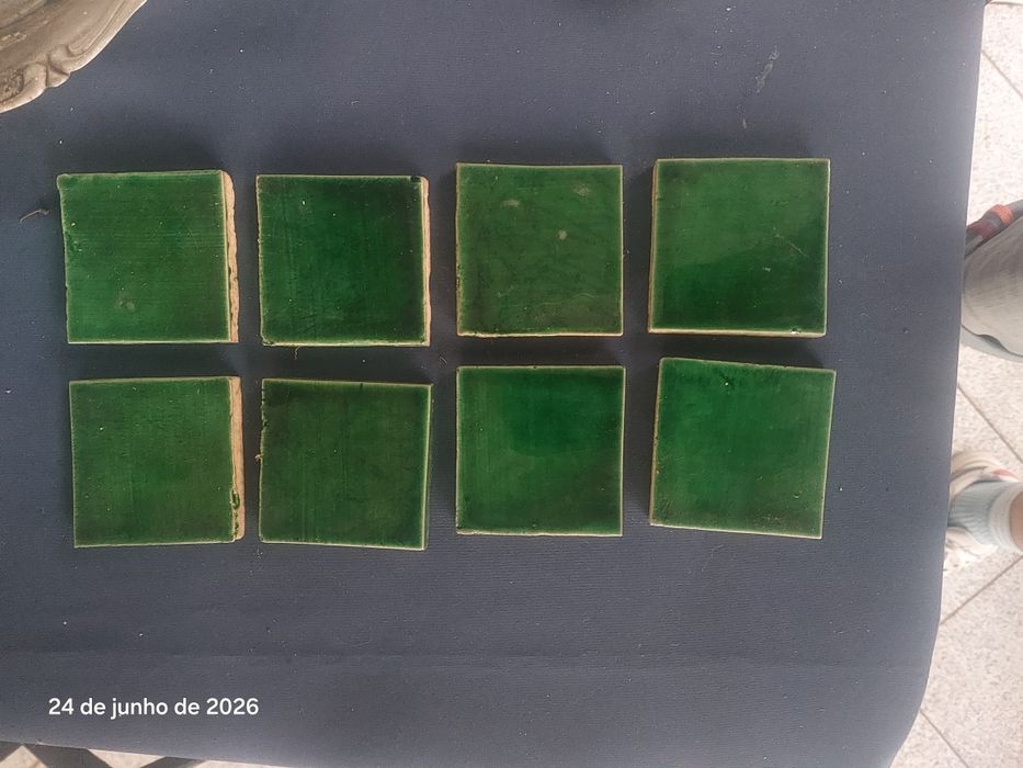 Azulejos antigos... azul e verde