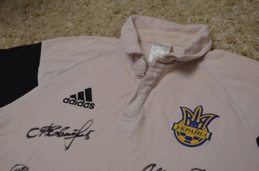 Коллекционнная футболка с автографами Легенд СССР и ФК Днепр