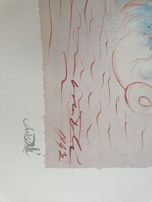 Salvador Dali - syreny i marynarze - sirens and sailors - litografia