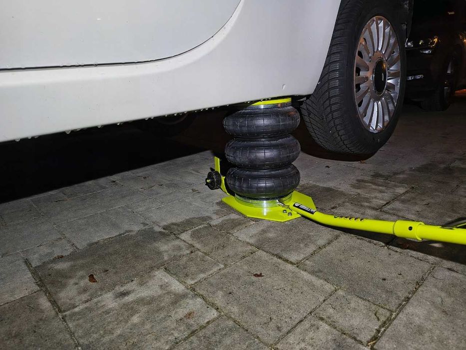 NOWY Podnośnik Pneumatyczny Bałwanek 3.5T Samochodowy 15-40cm