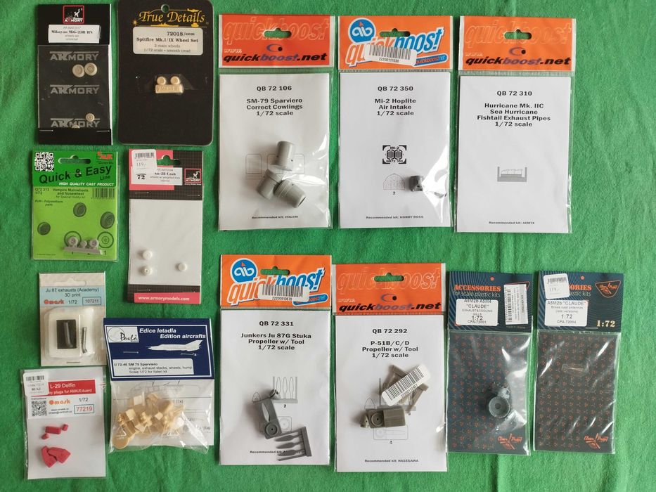 1/35 1/48 1/72 decalques acessórios upgrades várias marcas modelismo