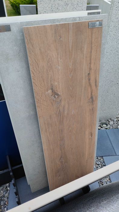 Deska decha drewnopodobna płyta ceramiczna gres taras tarasowa 120x40