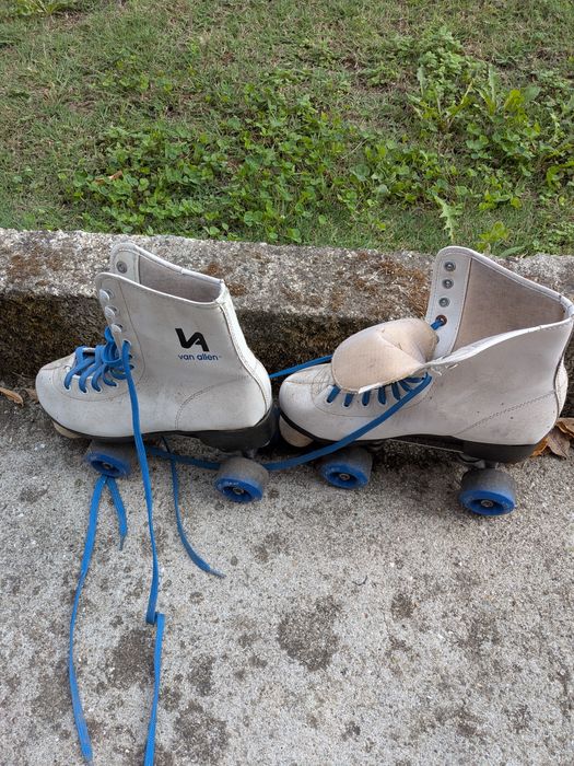 Patins de senhora e patins em linha
