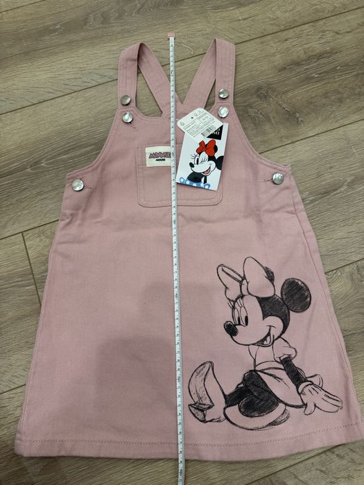 Новий рожевий  джинсовий сарафан waikiki 4-5 роки, розмір 104-  110