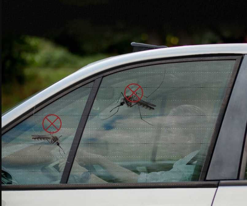 Osłona przeciwsłoneczna na szybę do samochodu auta siatka roleta 2